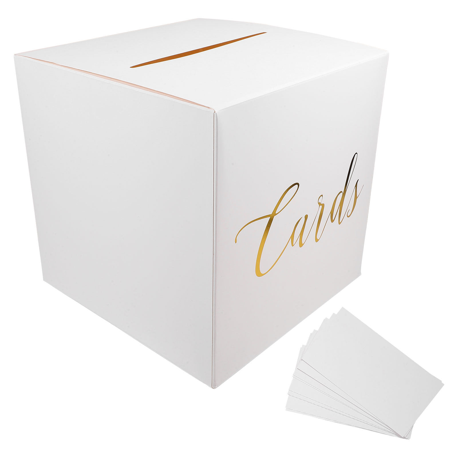 Wedding Card Box - 1 Set Hochzeitskartenbox aus Papier, rustikale