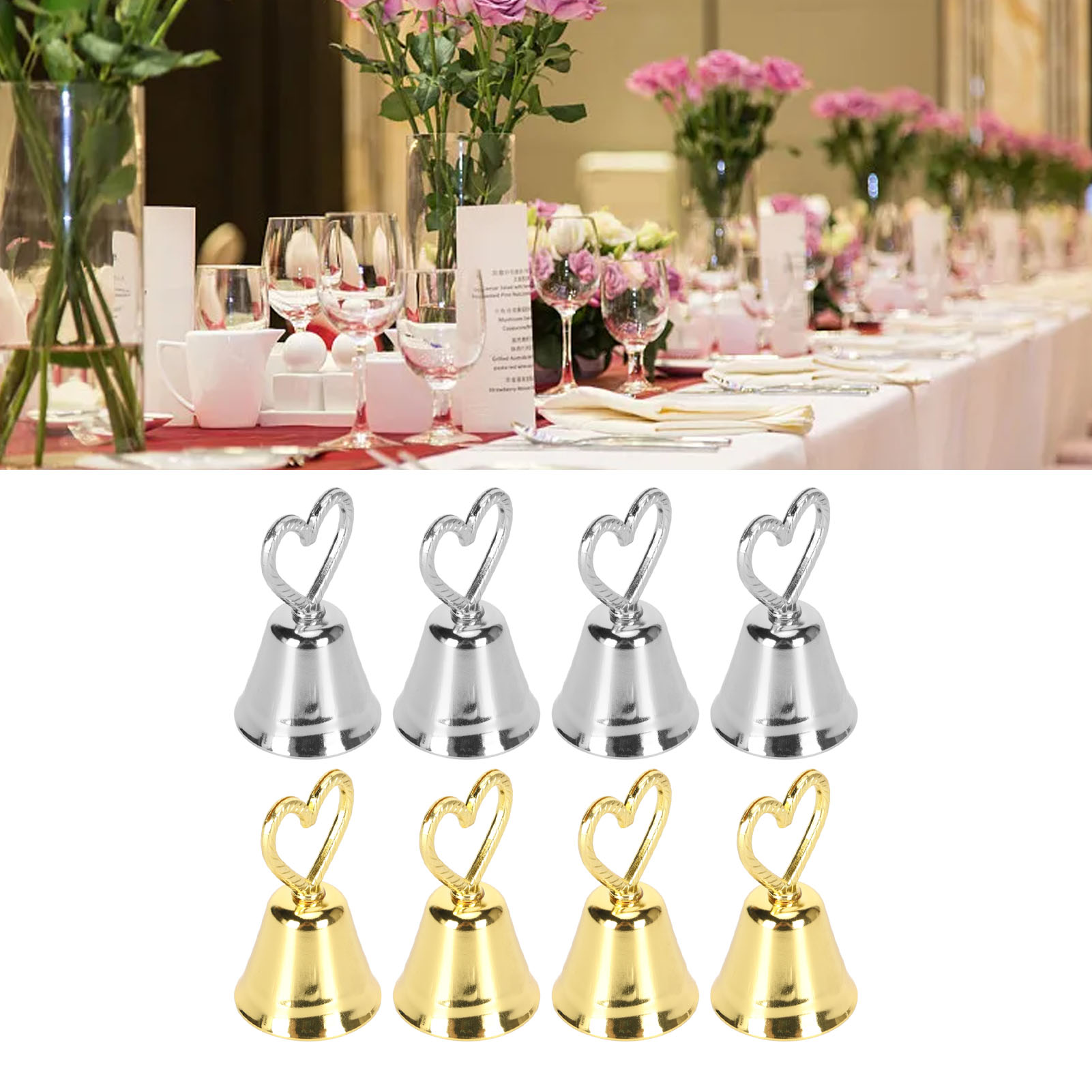 Goldene Tischkartenhalter, han – Table Number Gold Bewertung und Preis