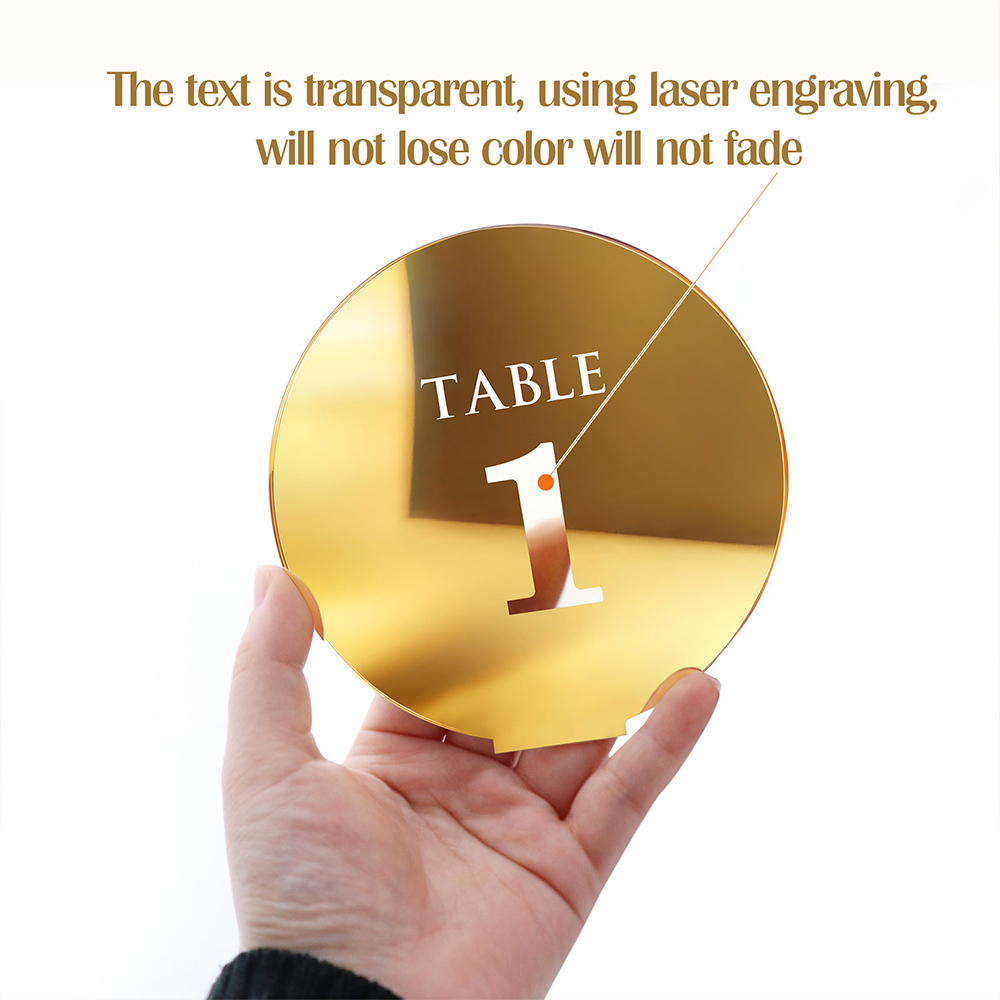 Acryl Hochzeit Tisch nummer Ze – Table Number Gold Bewertung und Preis