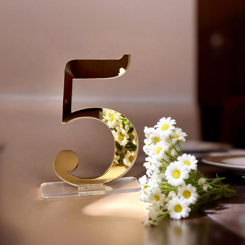 Nummern für Hochzeitstische mi – Table Number Gold Bewertung und Preis