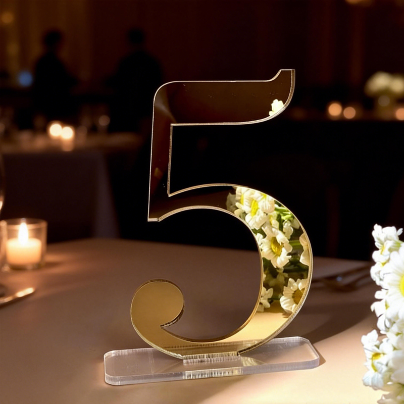 Nummern für Hochzeitstische mi – Table Number Gold Bewertung und Preis