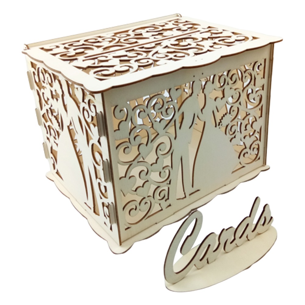 22,5x15x15cm Holz-Hochzeitskar – Wedding Card Box Bewertung und Preis