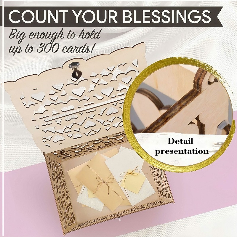 DIY Holz Mr. & Mrs. Geschenkbo – Wedding Card Box Bewertung und Preis