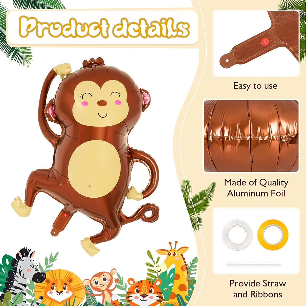 6-teilige Dschungel-Wildtier-A – Wedding Zoo Bewertung und Preis